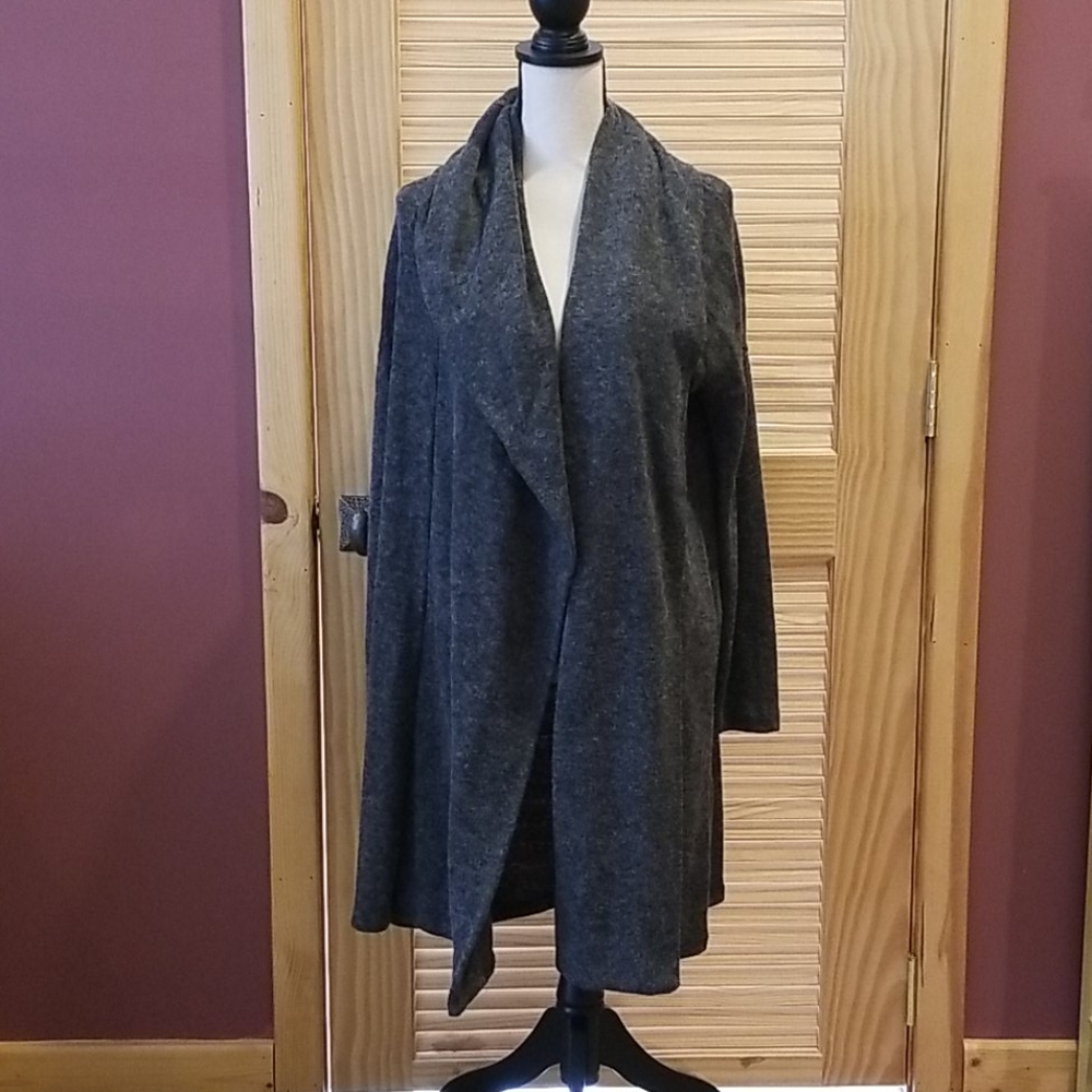 Large women's knee length sweater